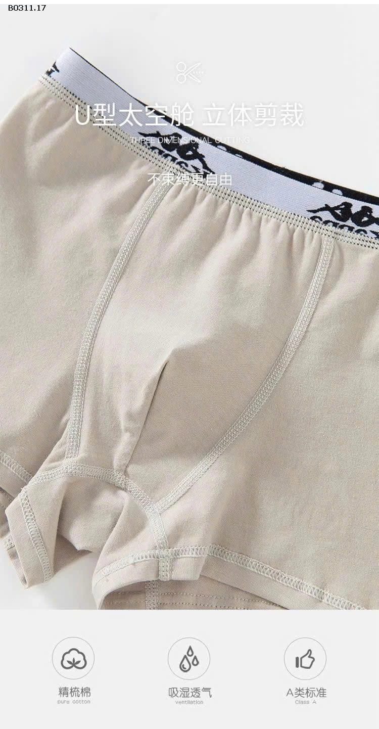 Set 3 sịp bé trai chính hãng Kappa- sỉ 105k/set 3c