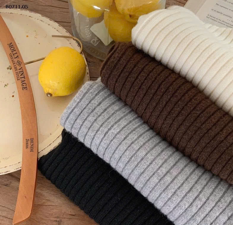 ! ÁO LEN CỔ LỌ-Giá sỉ 132k