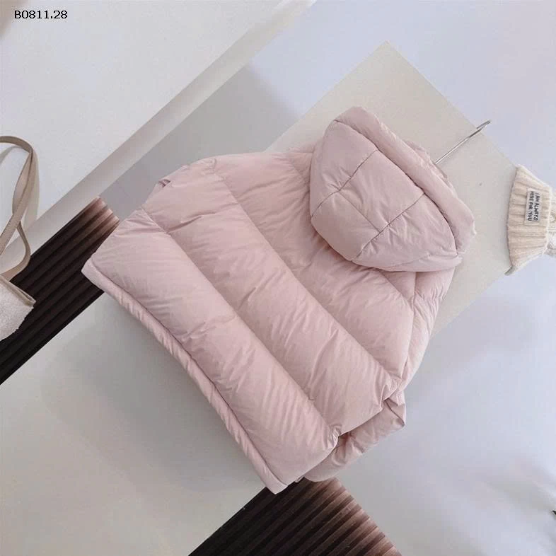 ÁO KHOÁC PHAO KHUY PHỐI MÀU BÉ GÁI  - sỉ 250k