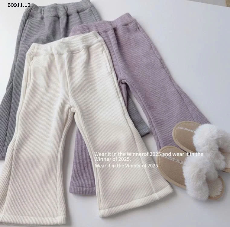 QUẦN NỈ ỐNG LOE BG - sỉ 176k