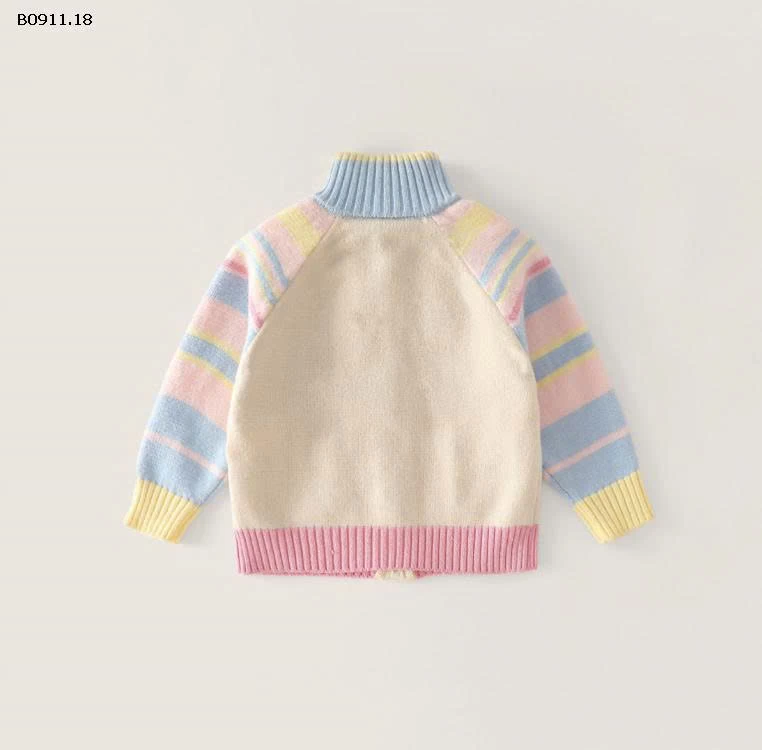 ÁO KHOÁC LEN THÊU HÌNH MÈO - sỉ 149k