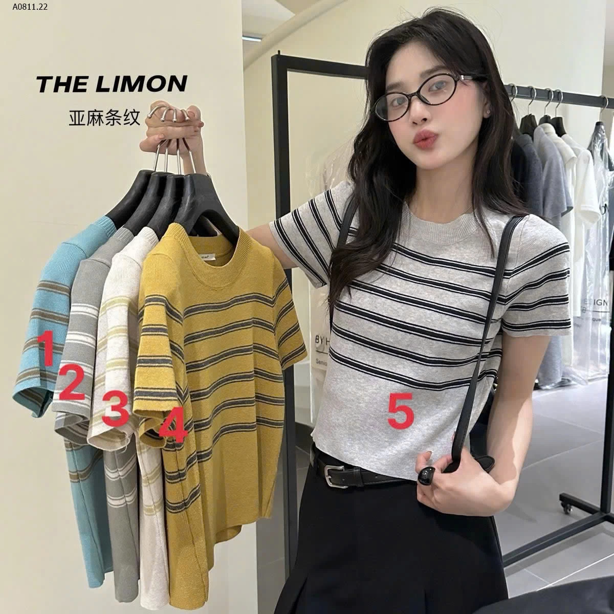 ÁO LEN DỆT THE LIMON  - sỉ 175k