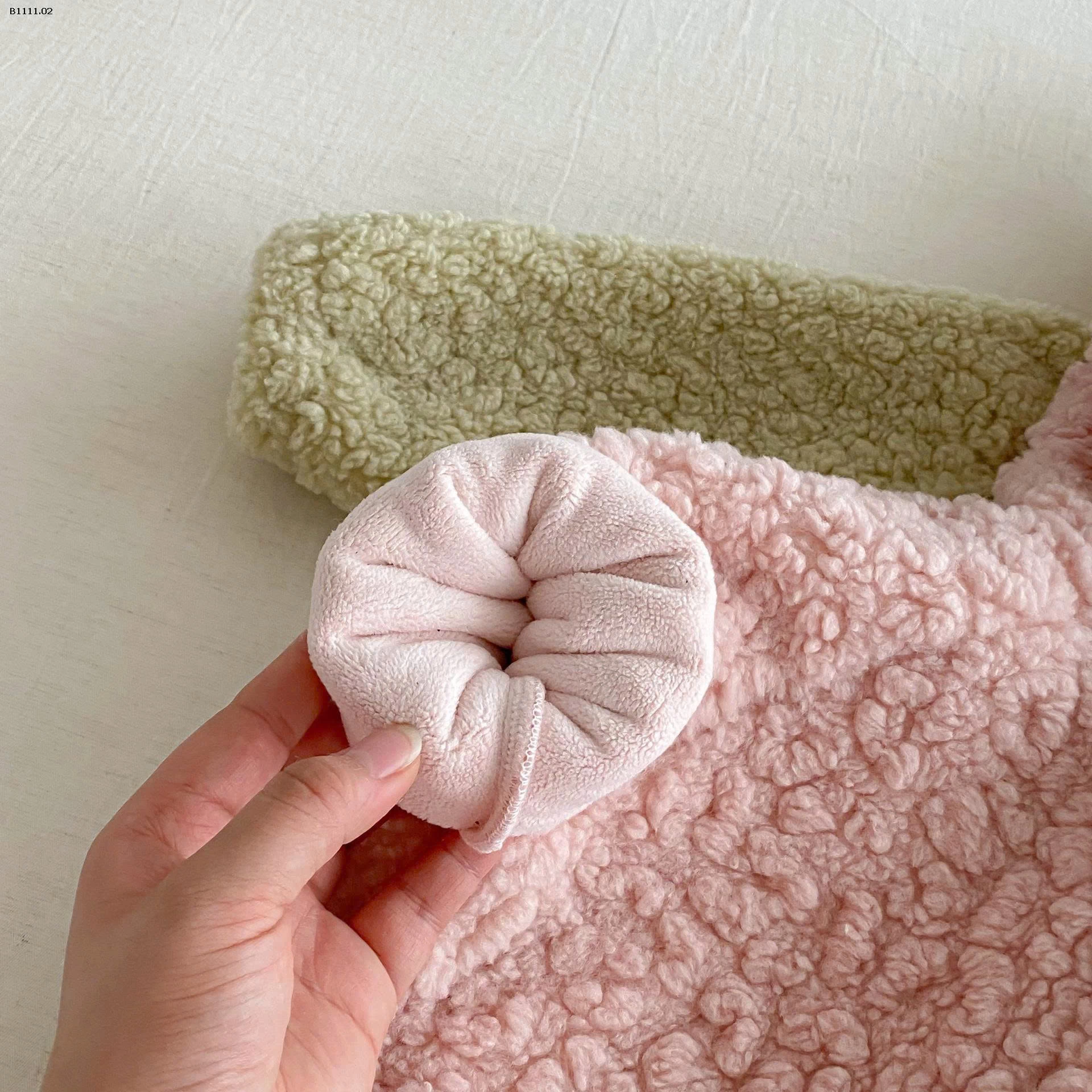 ÁO KHOÁC LÔNG TAI GẤU  - sỉ 223k