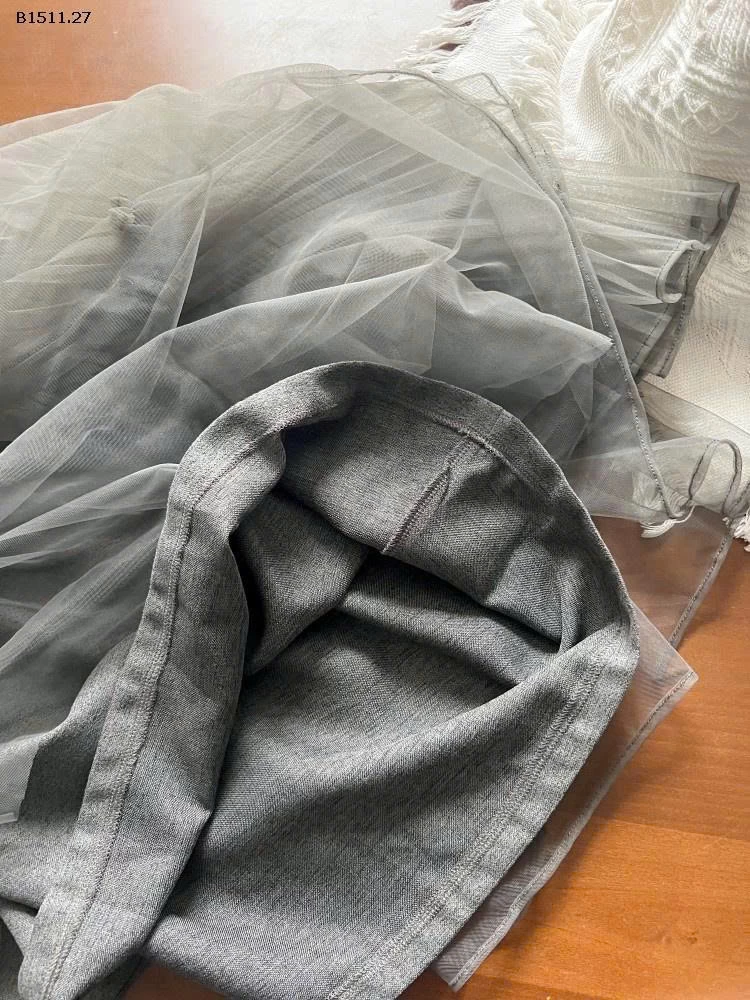  Chân váy lưới thanh lịch nhà Elmo Baby Kids  AMBB -Giá sỉ size 90-150 : 199k sz 160 : 215k sz 170 : 232k