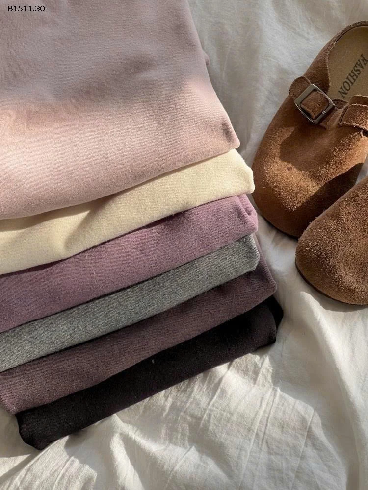 Áo thun cổ lửng bằng len co giãn ấm áp nhà Elmo Baby Kids  AMBB -Giá sỉ size 90-150 : 87k sz 160 : 97k sz 170 : 109k