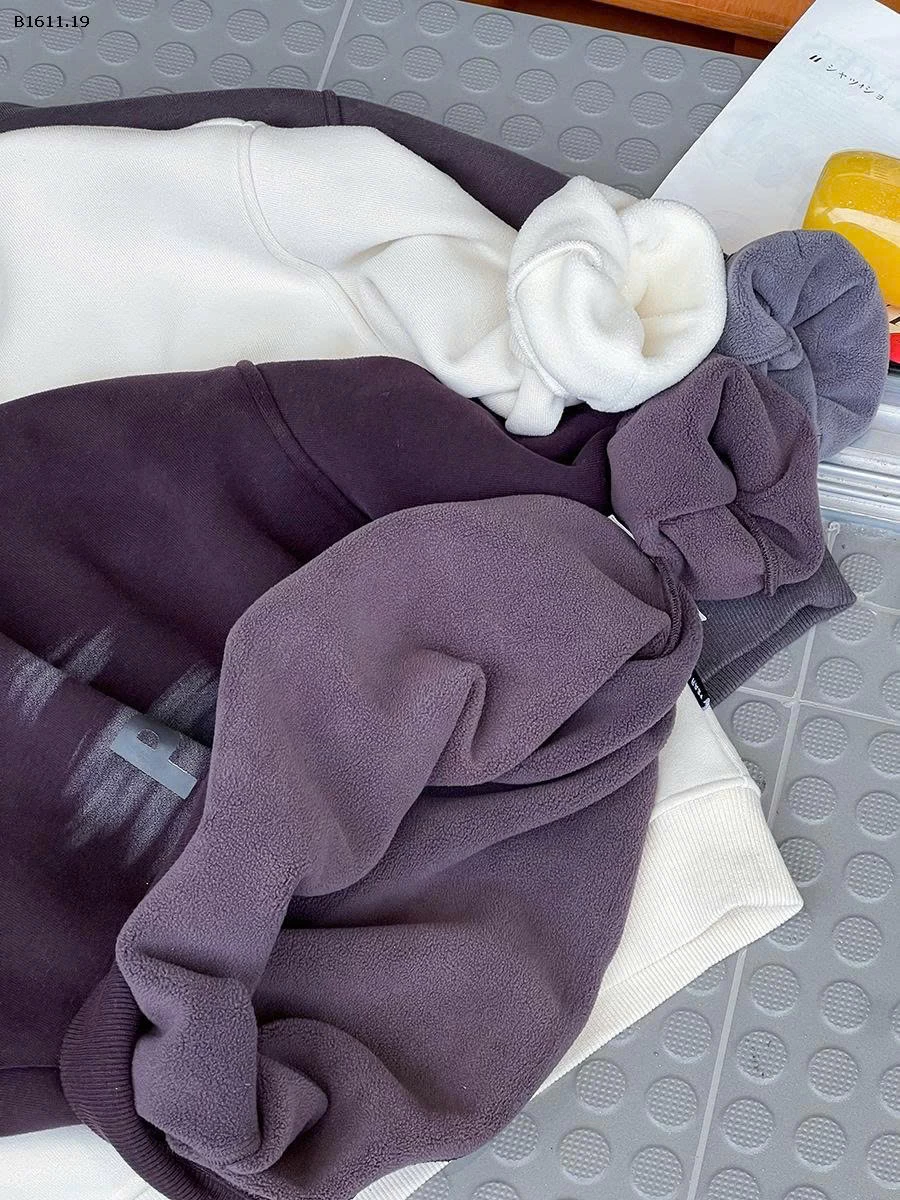 Áo thu đông lót Lông cừu Huamian mẫu mới nhất 2025 cho bé nhà AMBB -Giá sỉ sz 90-150: 212k sz 160 : 228k sz 170 : 245k