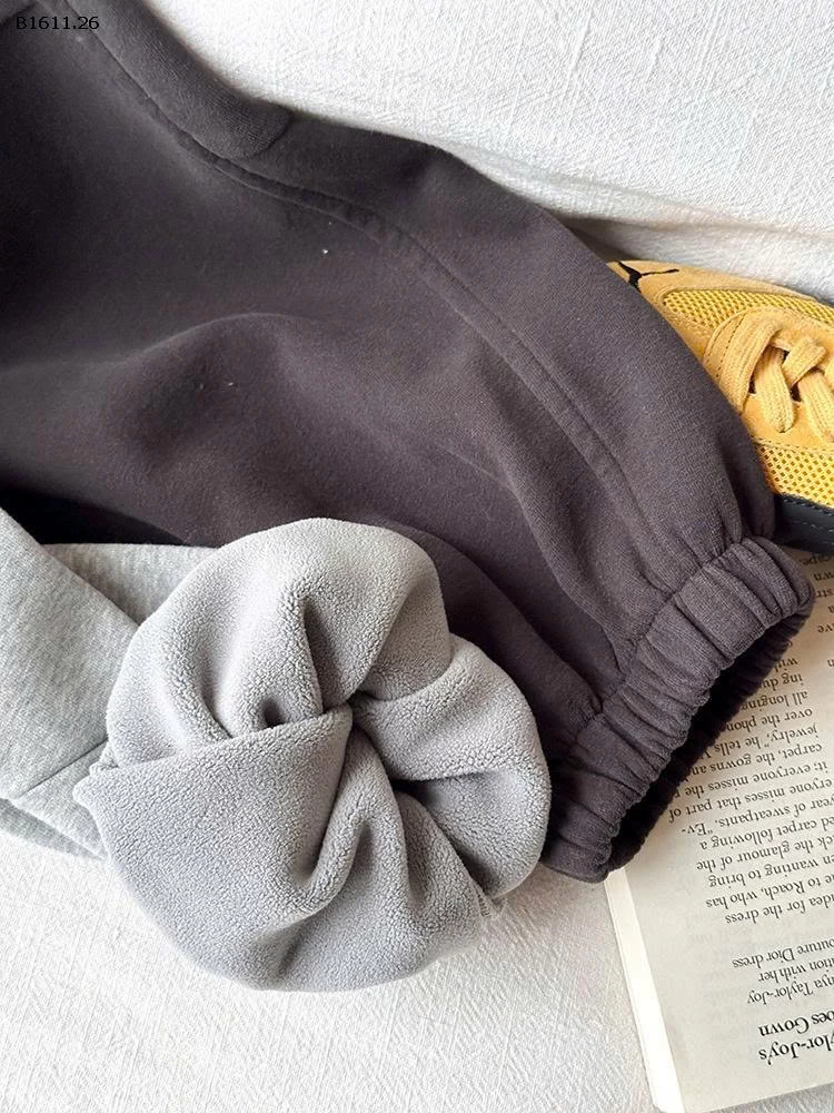 Quần nỉ dài dày dặn ấm áp  cho bé  nhà AMBB -Giá sỉ sz 90-150: 186k sz 160 : 199k sz 170 : 215k