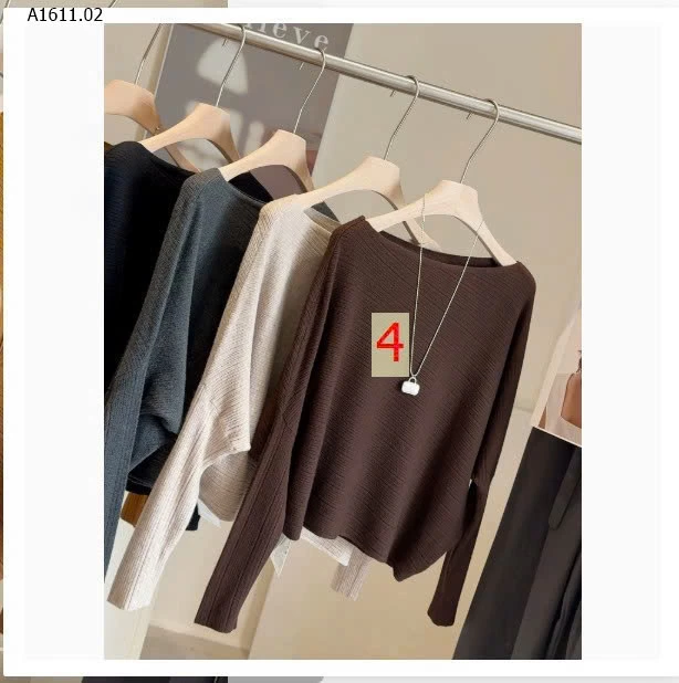 ÁO LEN DỆT KIM CÁNH DƠI ANNA - sỉ 180k