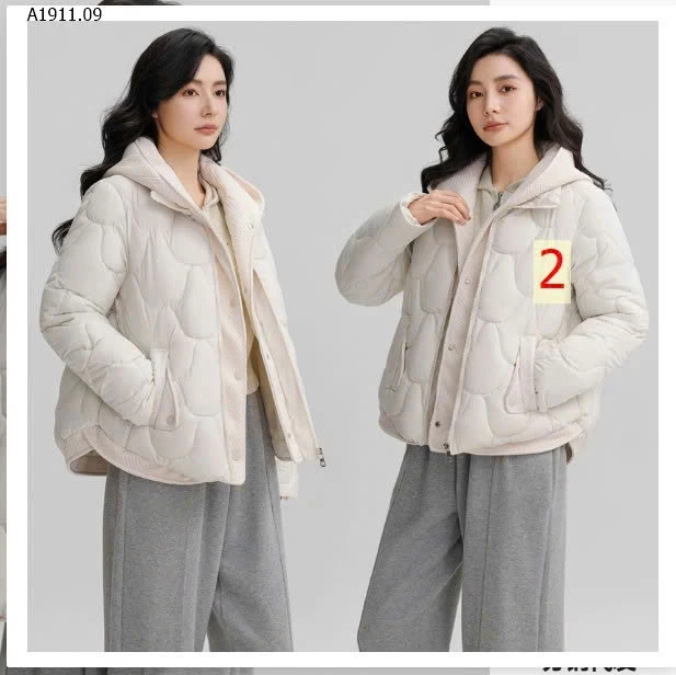 Áo phao có mũ siêu đẹp- sỉ 274k