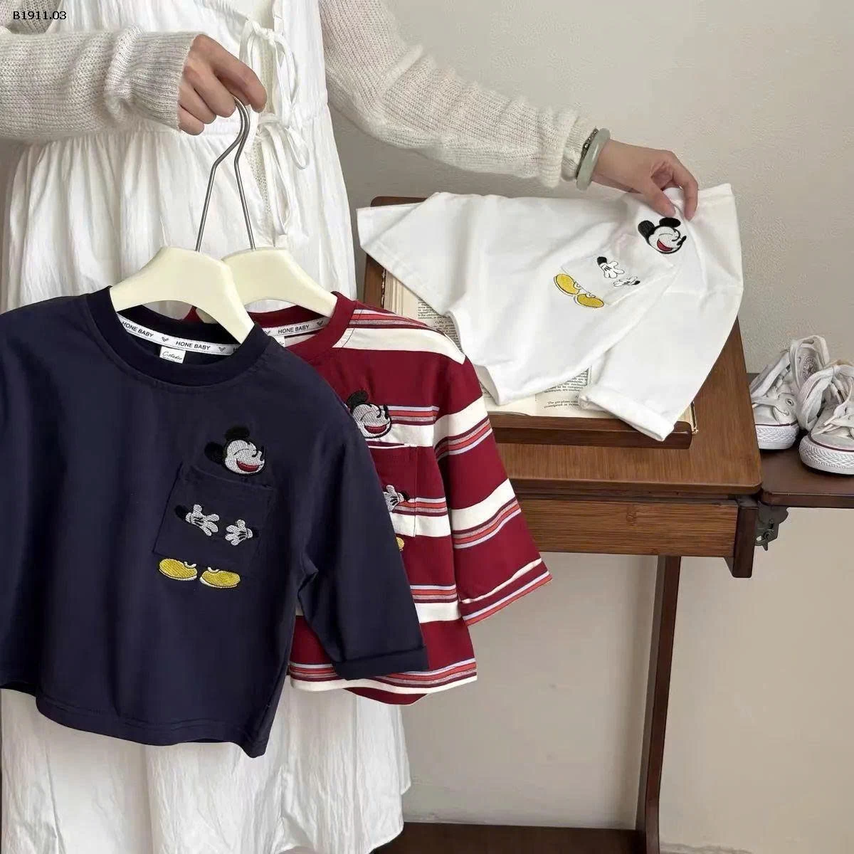 ÁO THUN DÀI TAY SIÊU CUTE CHO BÉ -Giá sỉ 110k