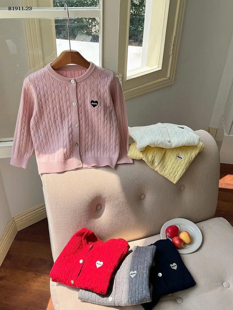 ÁO LEN AMBB KIDS CÀI CÚC-Giá sỉ  sz 90-150: 150k Sz 160: 168k