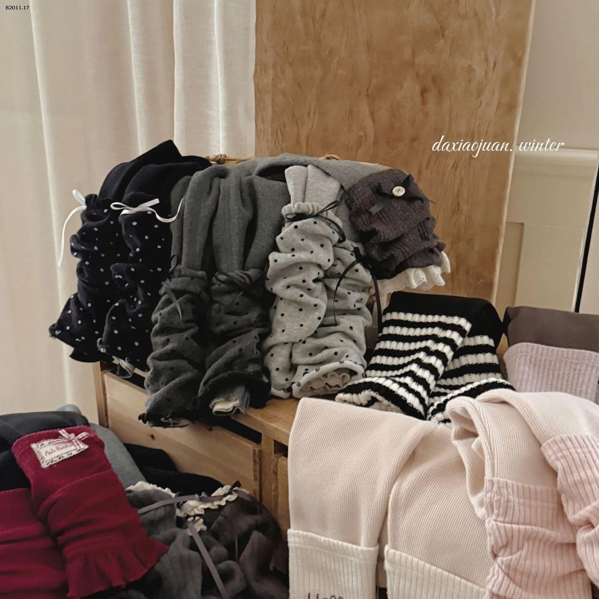 Bộ sưu tập quần legging Lót lông cho bé - giá sỉ  size 90-120 giá 178k size 130-150 giá 200k