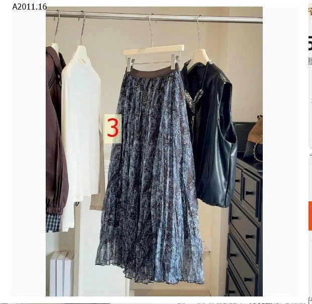  CHÂN VÁY VOAN ANNA - sỉ 205k