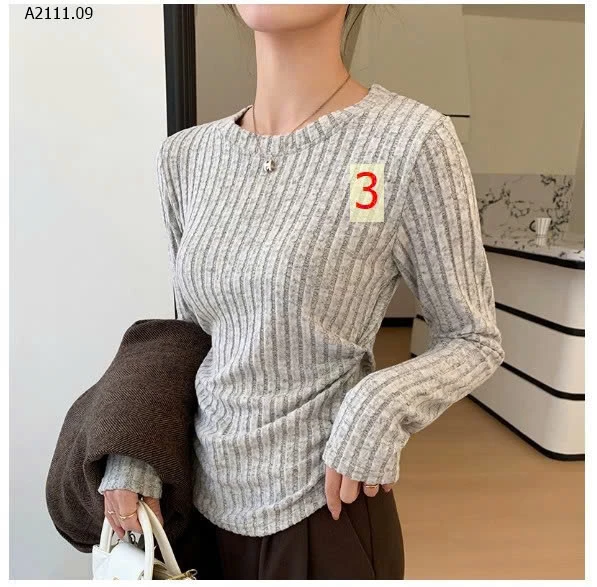 ÁO NỈ LEN RÚT EO - sỉ 108k