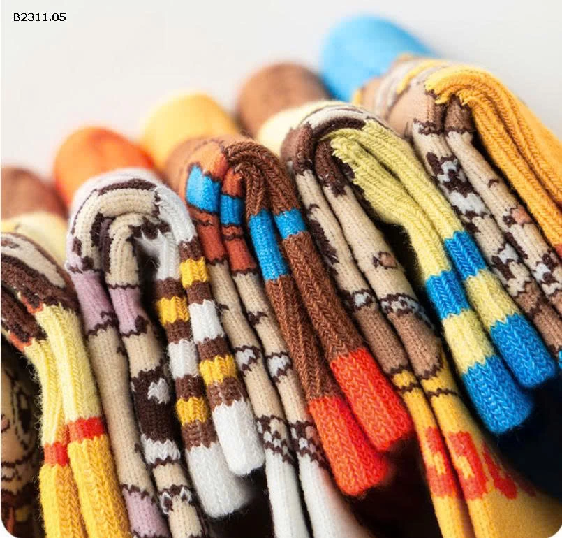 SET 5Đ TẤT LƯỚI HÃNG MINLIU CHO BÉ -Giá sỉ  60k/1 set 5đ