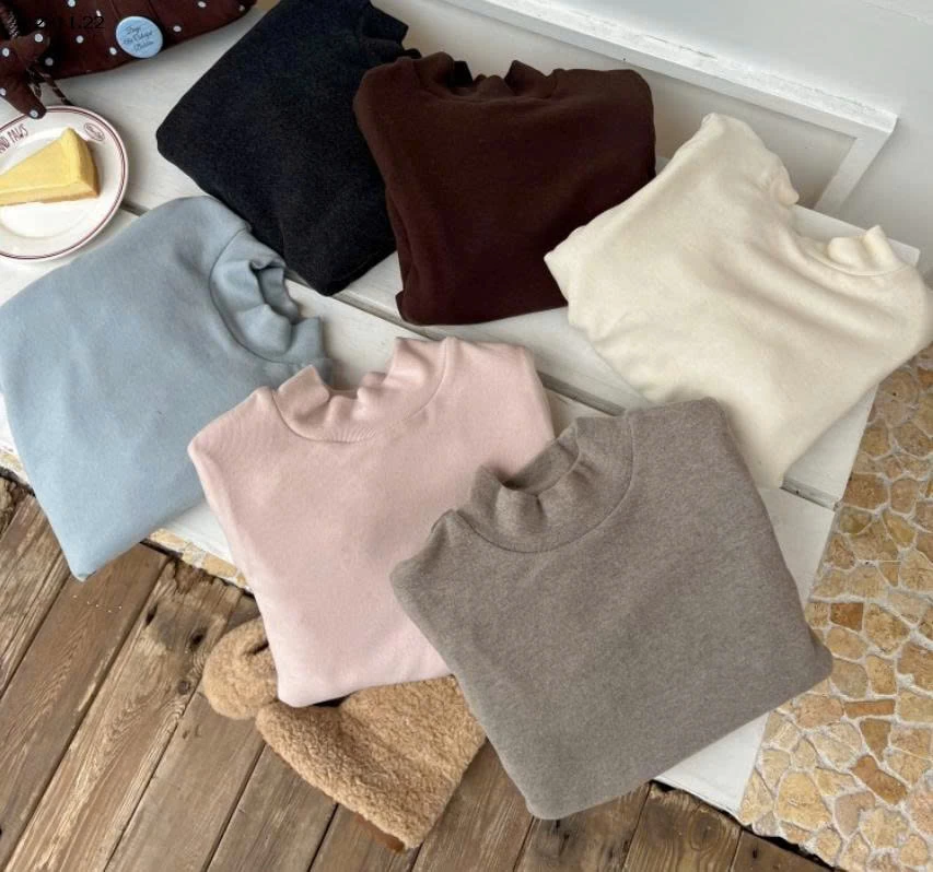 Áo giữ nhiệt vải mousse mềm lớp lông cừu làm từ ethylene  nhà AMBB-Giá sỉ Sz 90-150: 144k Sz 160 : 155k Sz 170  : 167k