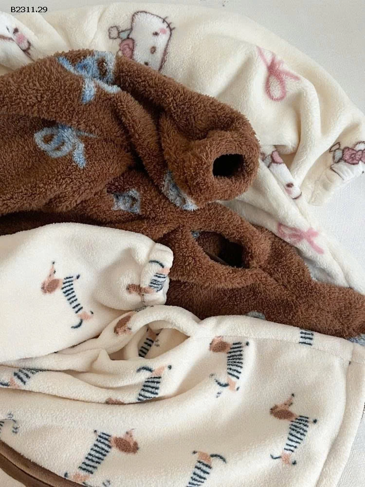 Áo choàng ngủ cho bé nhà AMBB  -Giá sỉ Sz 90-150: 265k Sz 160 : 285k Sz 170  : 310k