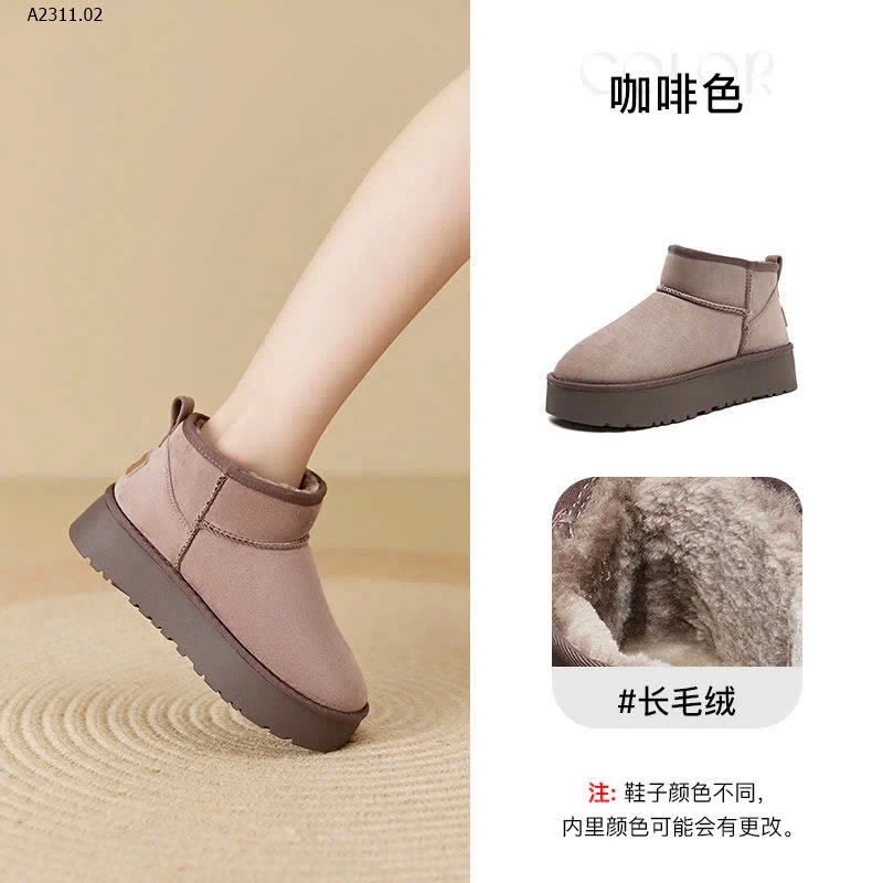 GIÀY BOOT LÔNG ẤM DUSTO-Giá sỉ 383k