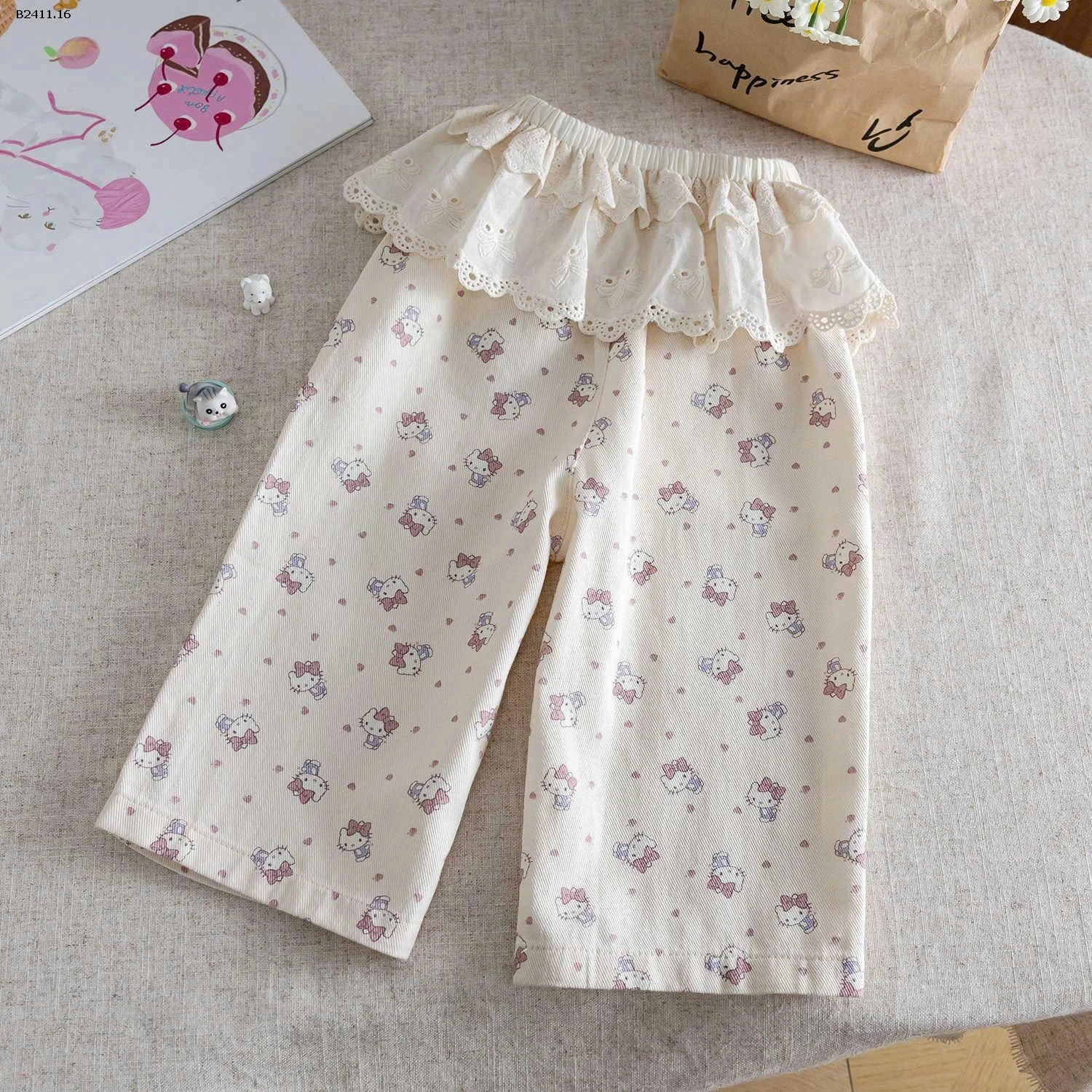 QUẦN SUÔNG MÈO KITTY BG-Giá sỉ 140k