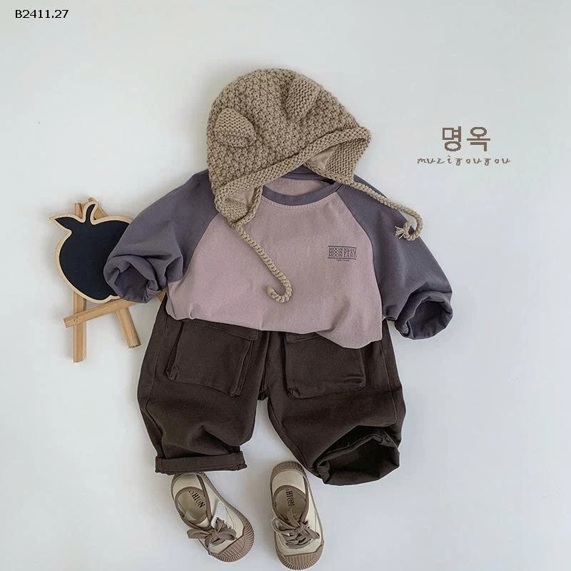 Áo thun phong cách Hàn Quốc 2025 NHÀ MUZIYOUYOU-Giá sỉ 139k