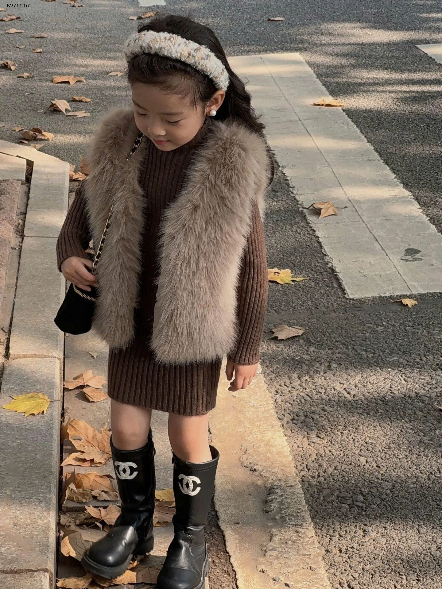 SET ÁO GILE LÔNG MIX VÁY LEN BODY  - Giá sỉ  áo gile 200k , váy 200k