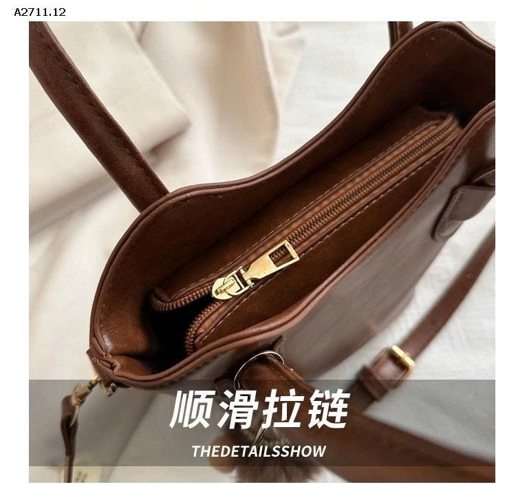 TÚI KÈM CHARM BÔNG CUTE XINH XẮN - sỉ 105k