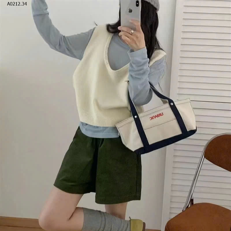 ÁO GILE LEN CỔ U CHO NỮ-sỉ 163k