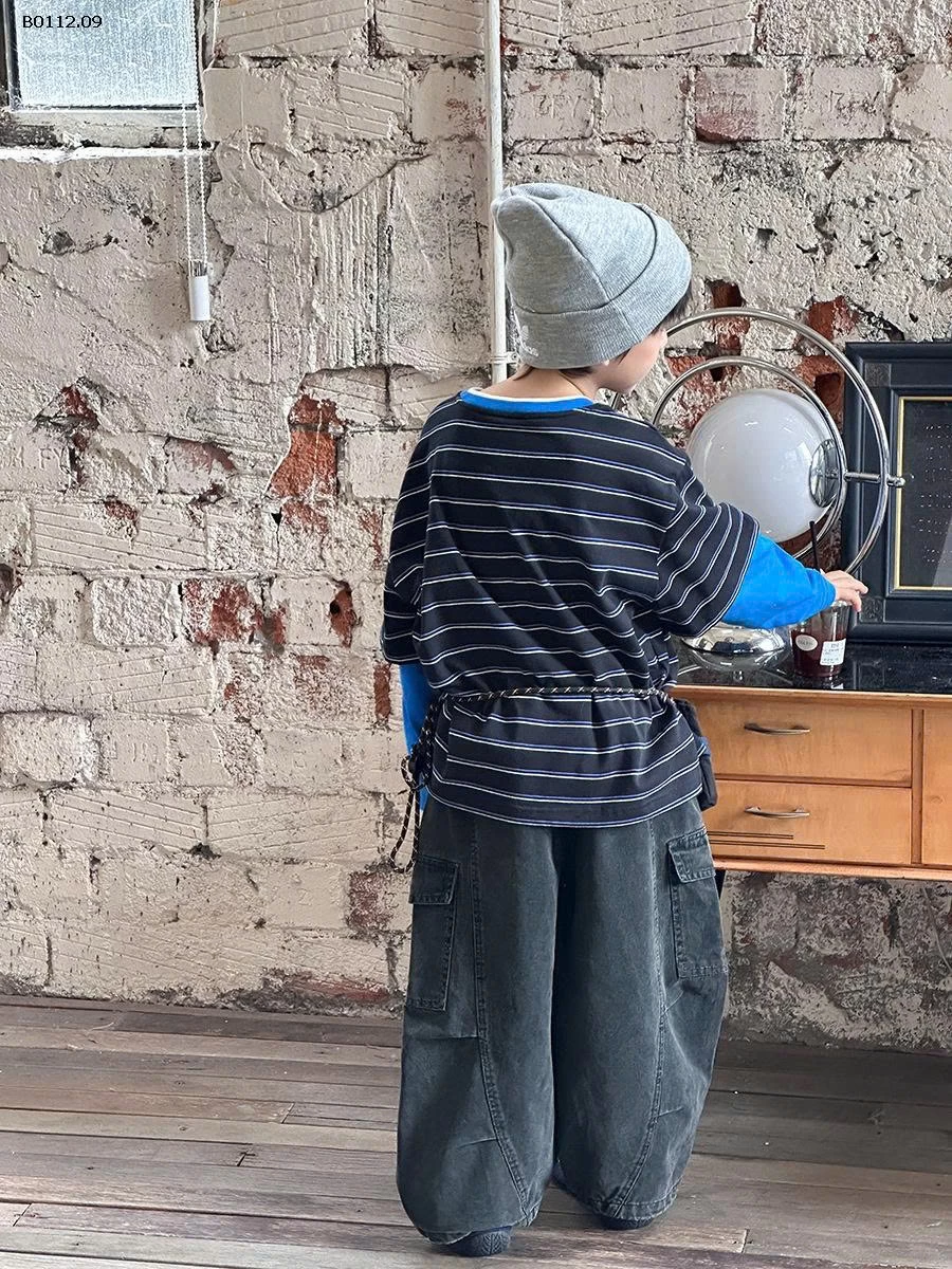 ÁO PHỐI MÀU AMBB-sỉ  Sz 90-150 : 150k Sz 160 : 164k Sz 170 : 176k