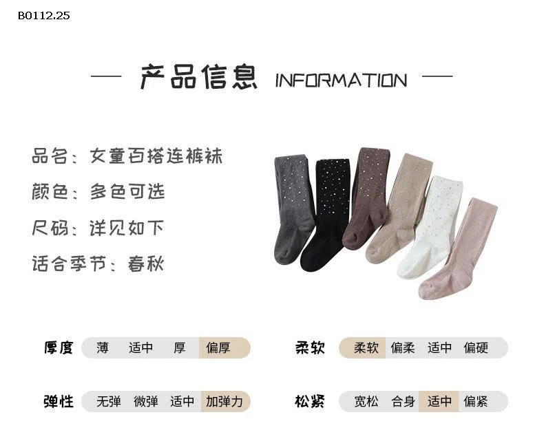 QUẦN TẤT BÉ GÁI LẤP LÁNH -sỉ 68k