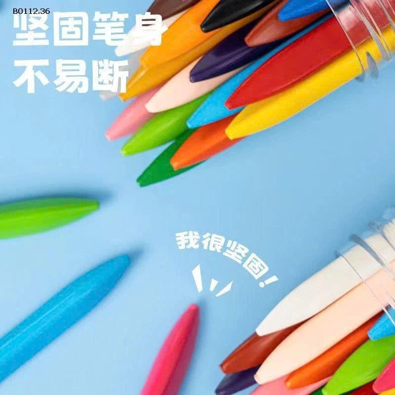 BỘ TÔ MÀU HỮU CƠ 1 SET 36 MÀU -sỉ 62k