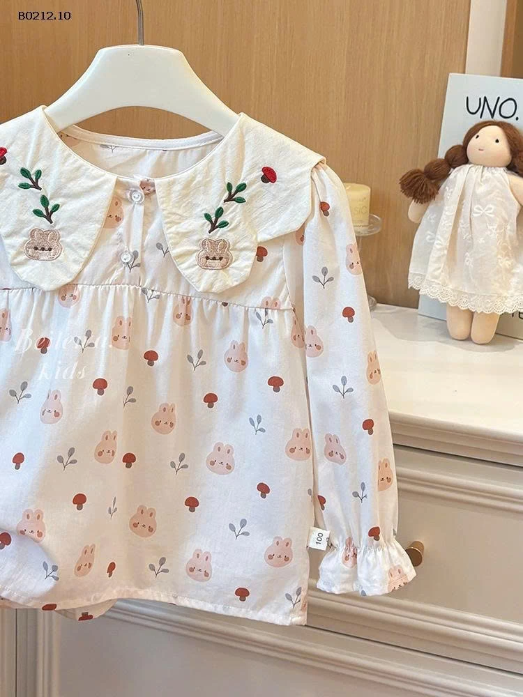 ÁO SƠ MI CHO BÉ GÁI-sỉ 93k