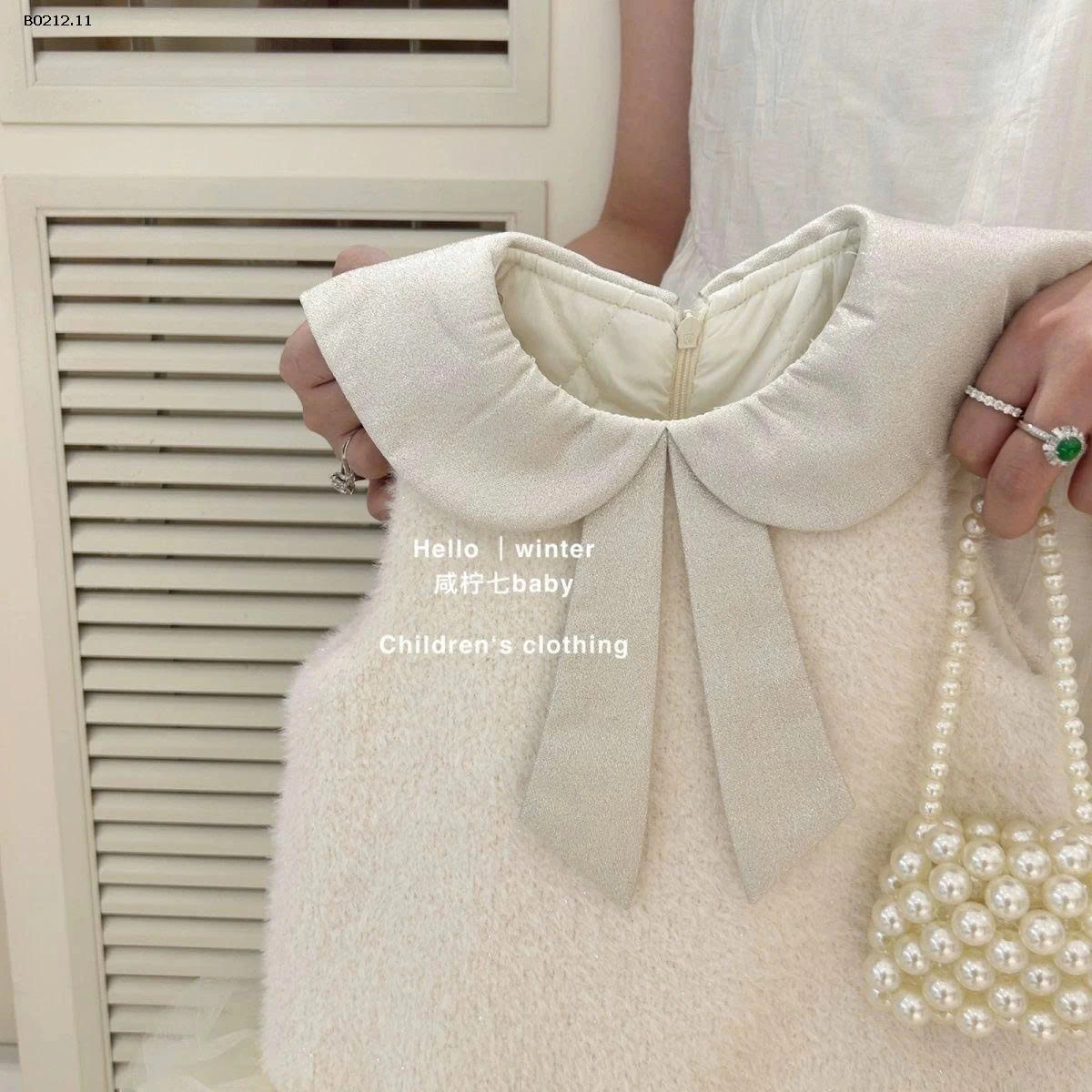 VÁY SÁT NÁCH MIX VOAN ẤM CHO BÉ-sỉ 290k