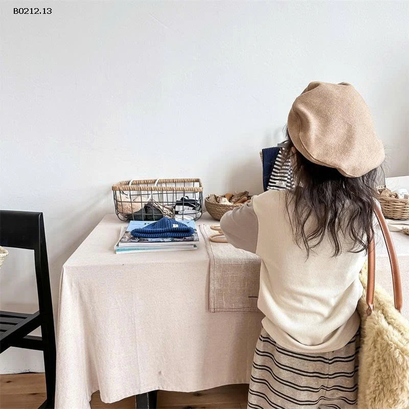 ÁO THUN GÂN LÓT NHUNG  AD.BABY-sỉ 154k