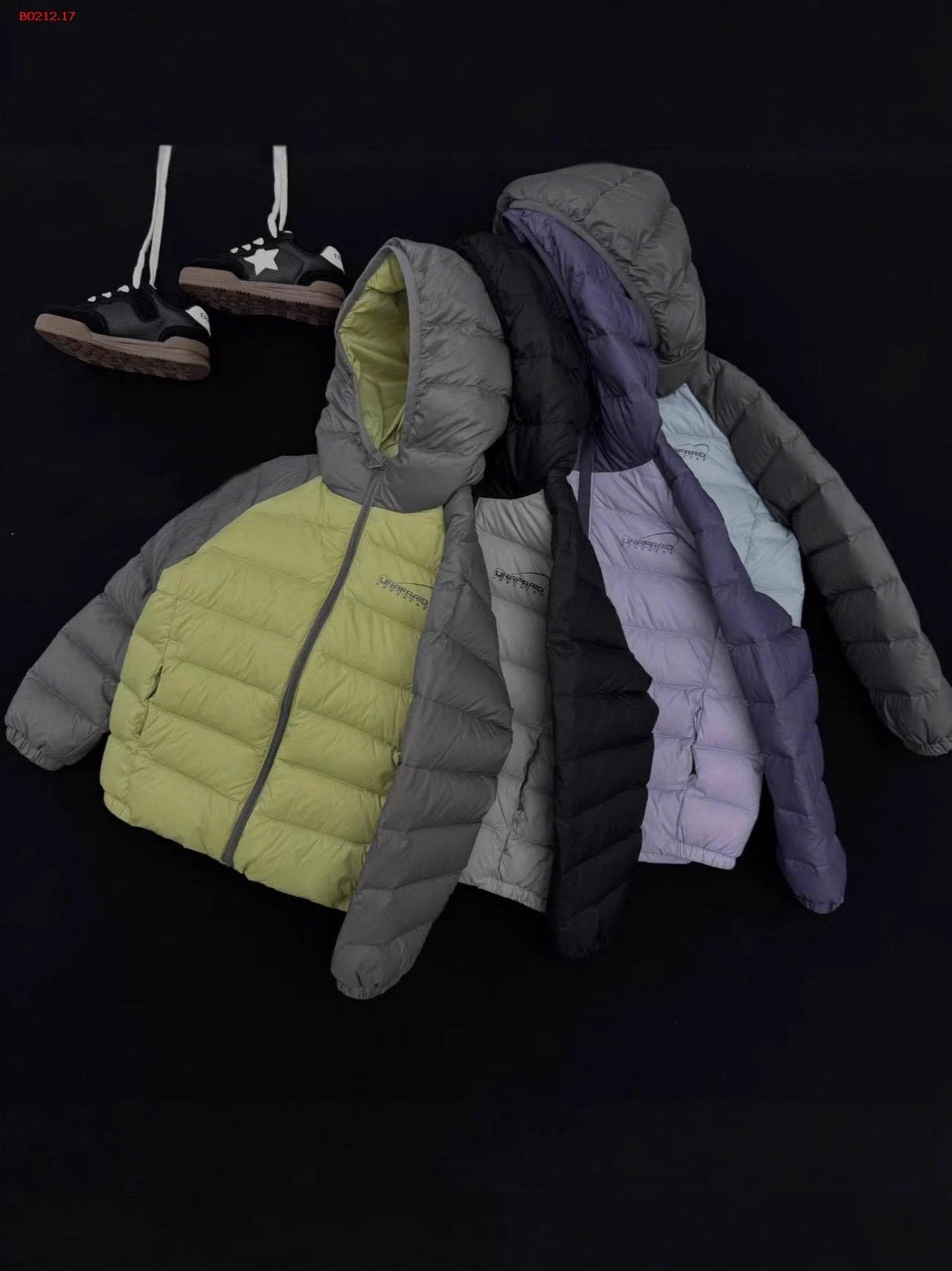 ÁO KHOÁC PHAO PHỐI MÀU TAY-sỉ 195k