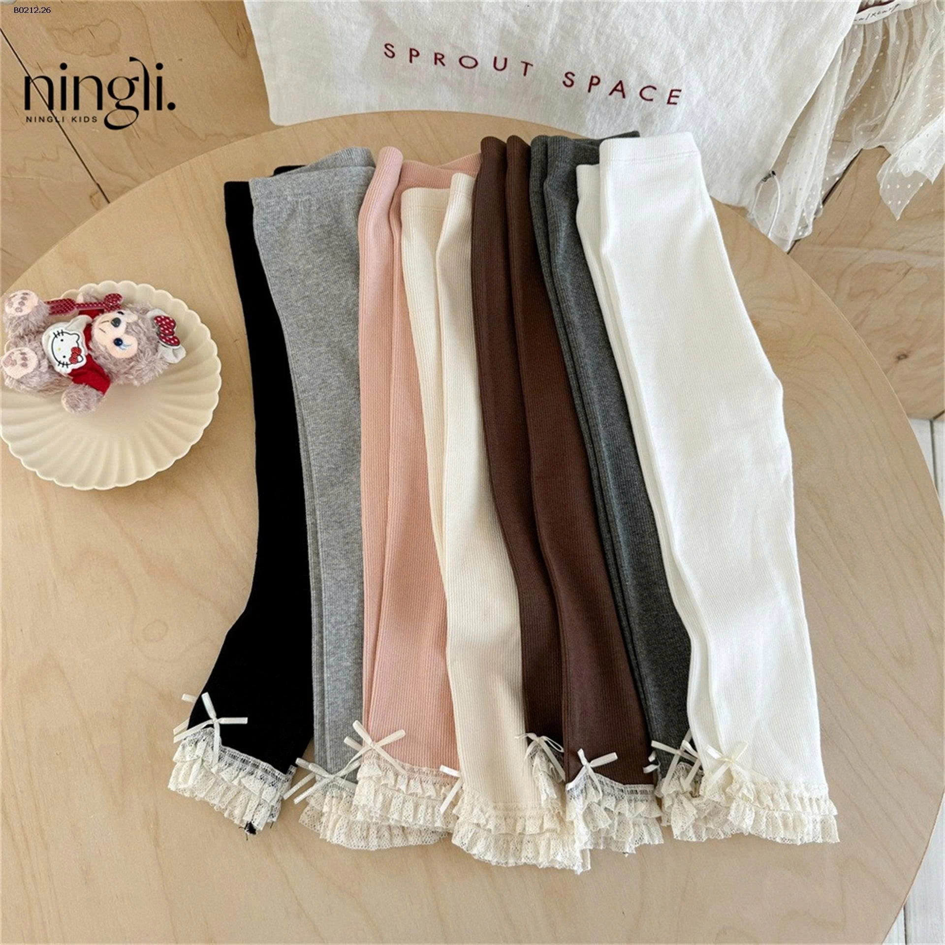 QUẦN LEGGING CHO BÉ GÁI -sỉ 81k