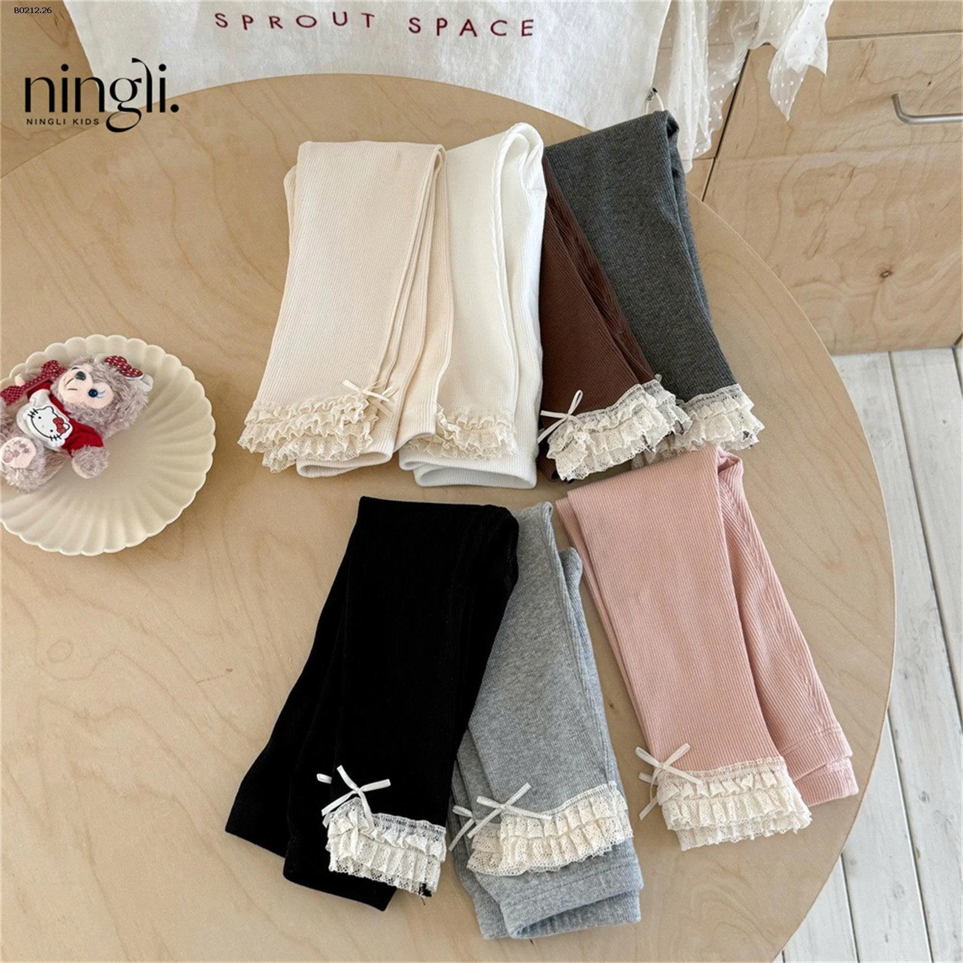 QUẦN LEGGING CHO BÉ GÁI -sỉ 81k