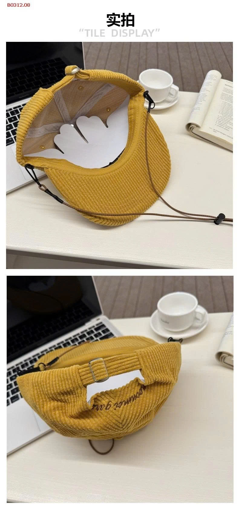 MŨ KẾT NHUNG THÊU CHỮ TÁN RỘNG-sỉ 115k