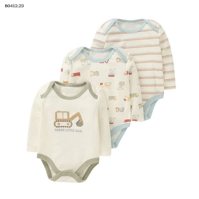 SET 3 BODY HỌA TIẾT CHO BÉ  -sỉ 170k