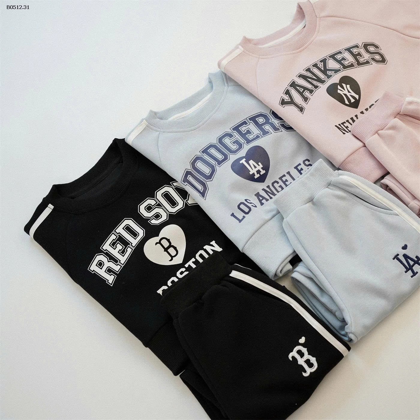 BỘ NỈ CHỮ THỂ THAO BG-sỉ 287k