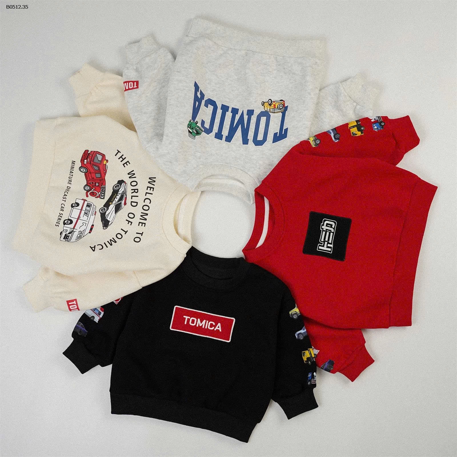 ÁO NỈ HOẠT HÌNH BG-sỉ 179k