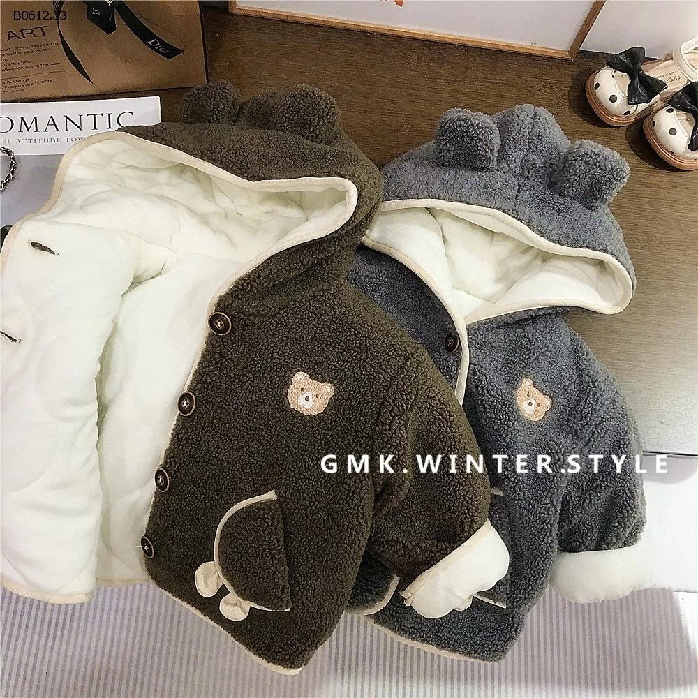 ÁO KHOÁC LÔNG TAI GẤU-sỉ 255k