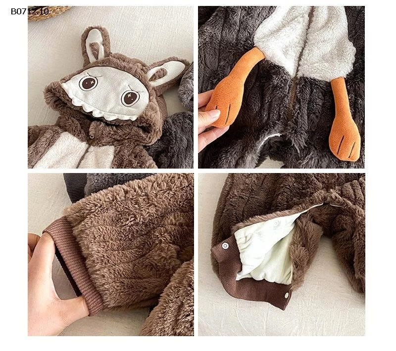 BODY LÔNG CUTE CHO BÉ-sỉ Xám : 245k            Nâu : 263k 