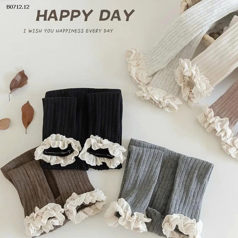 Quần legging phối chân ren bg-sỉ 76k