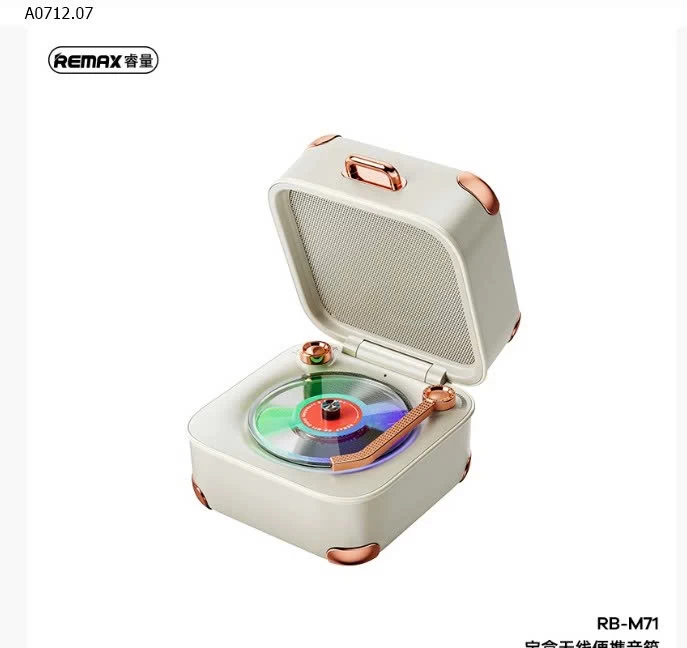 LOA HỘP ĐĨA RETRO REMAX RB-M71-sỉ 330k