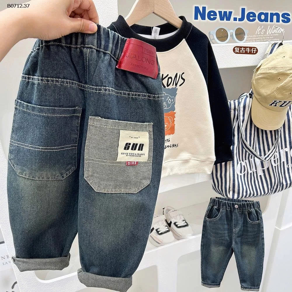 BST QUẦN JEAN BÉ TRAI HÃNG KACADY-sỉ 151k