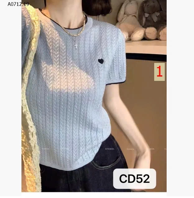 ÁO LEN CỔ TRÒNsỉ 109k