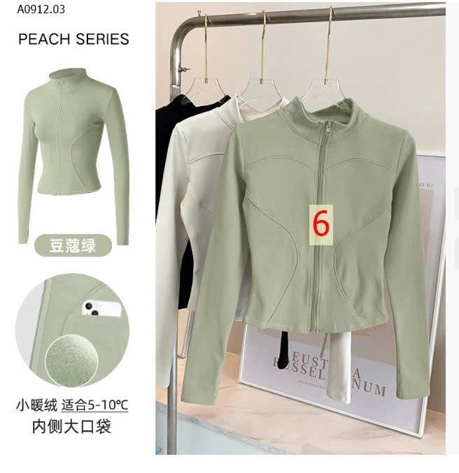 ÁO KHOÁC THỂ THAO CHO NỮ-sỉ 142k