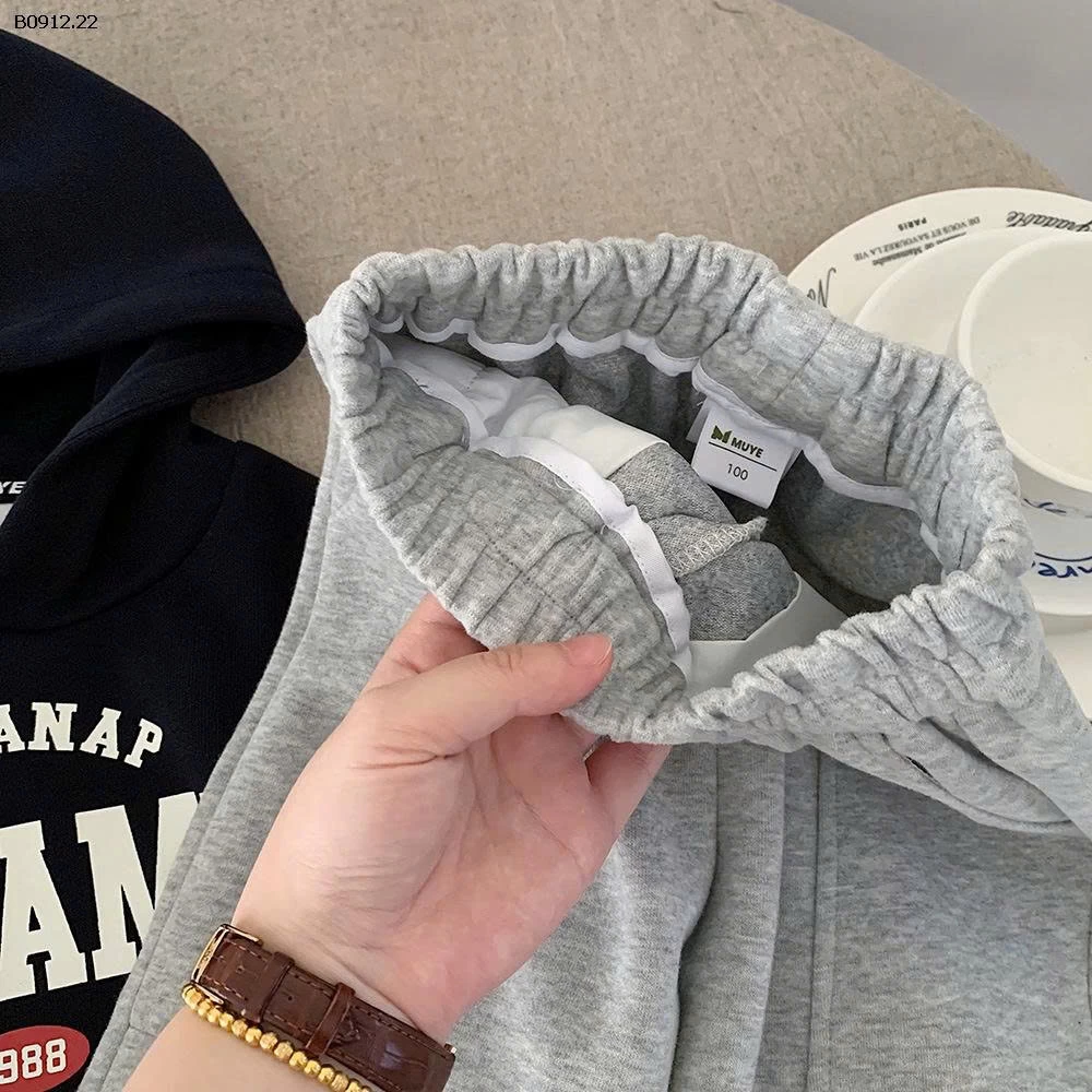 Quần nỉ Alo thu đông kiểu Hàn cho bé-sỉ 147k