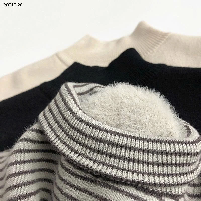 ÁO LEN CỔ LỌ CHO BÉ-sỉ 210k