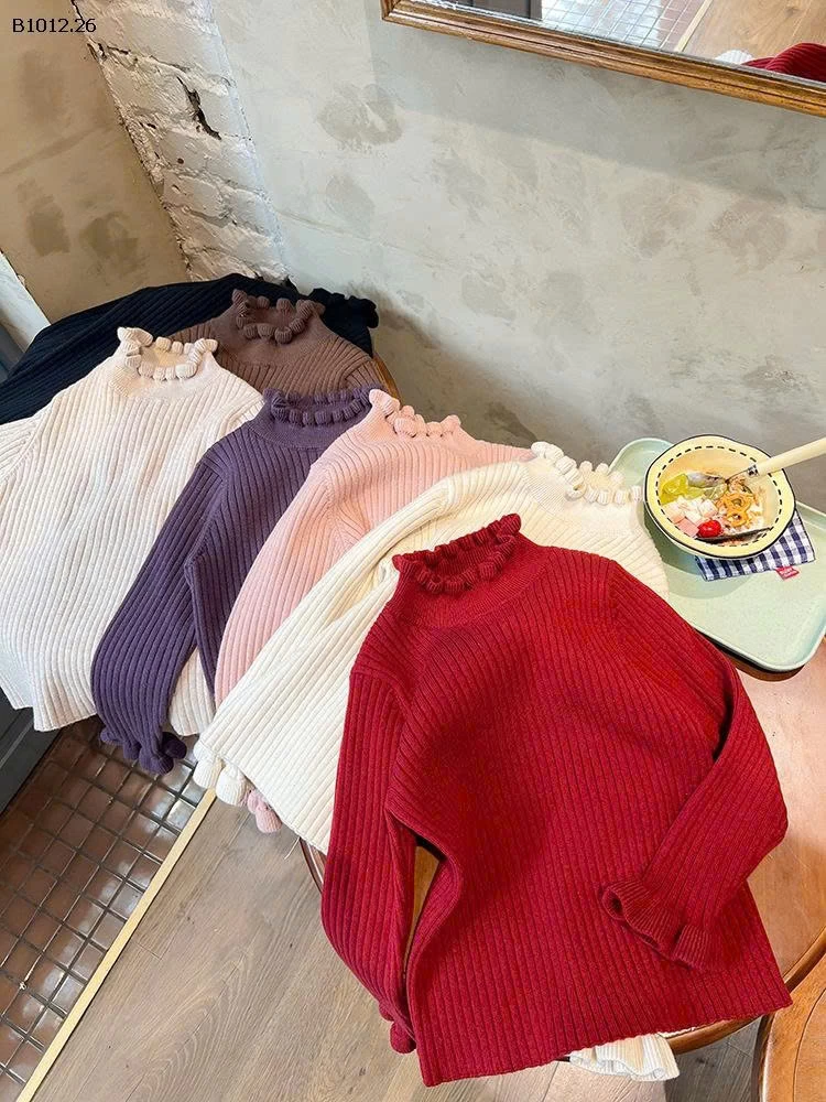 ÁO LEN BÉ GÁI HÃNG AMBB-sỉ 90-150 : 153k                 160 : 168k